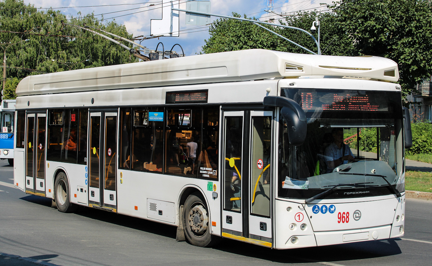 Чебоксары, УТТЗ-6241.01 «Горожанин» № 968
