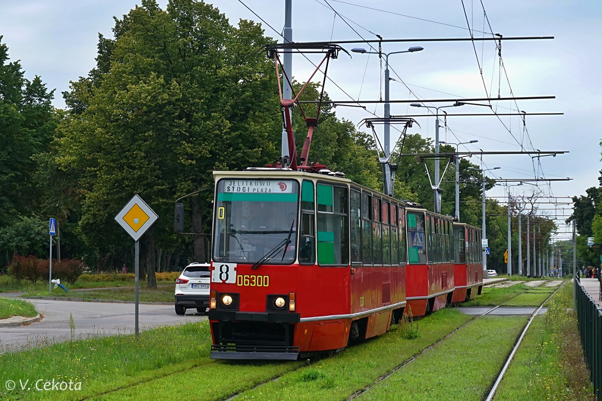 Гданьск, Konstal 105Nch № 06300