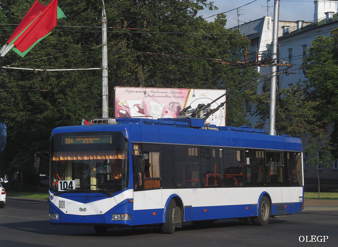Брест, БКМ 321 № 001