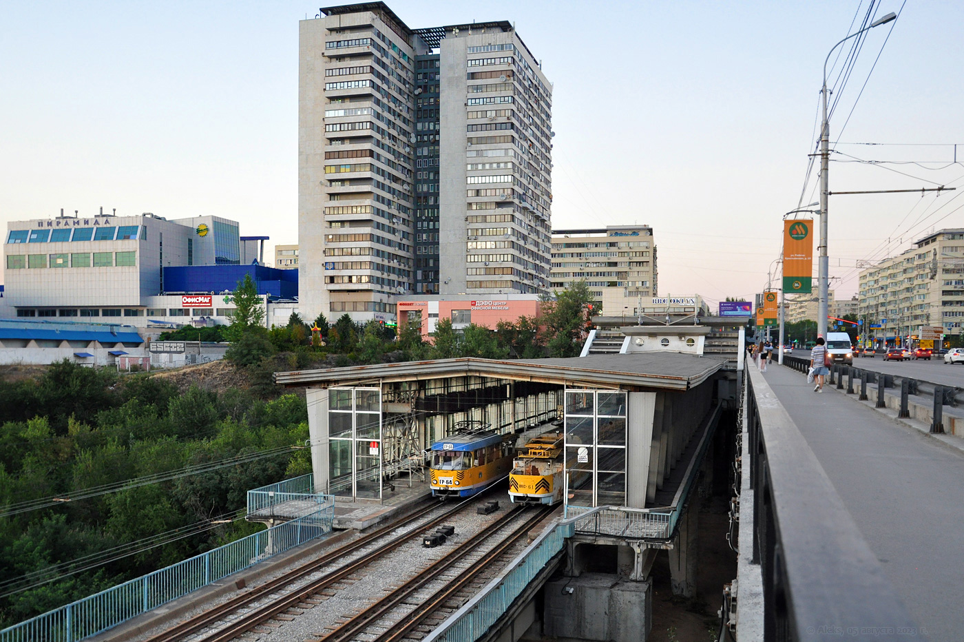 Волгоград — Трамвайные линии: [5] Пятое депо — Скоростной трамвай