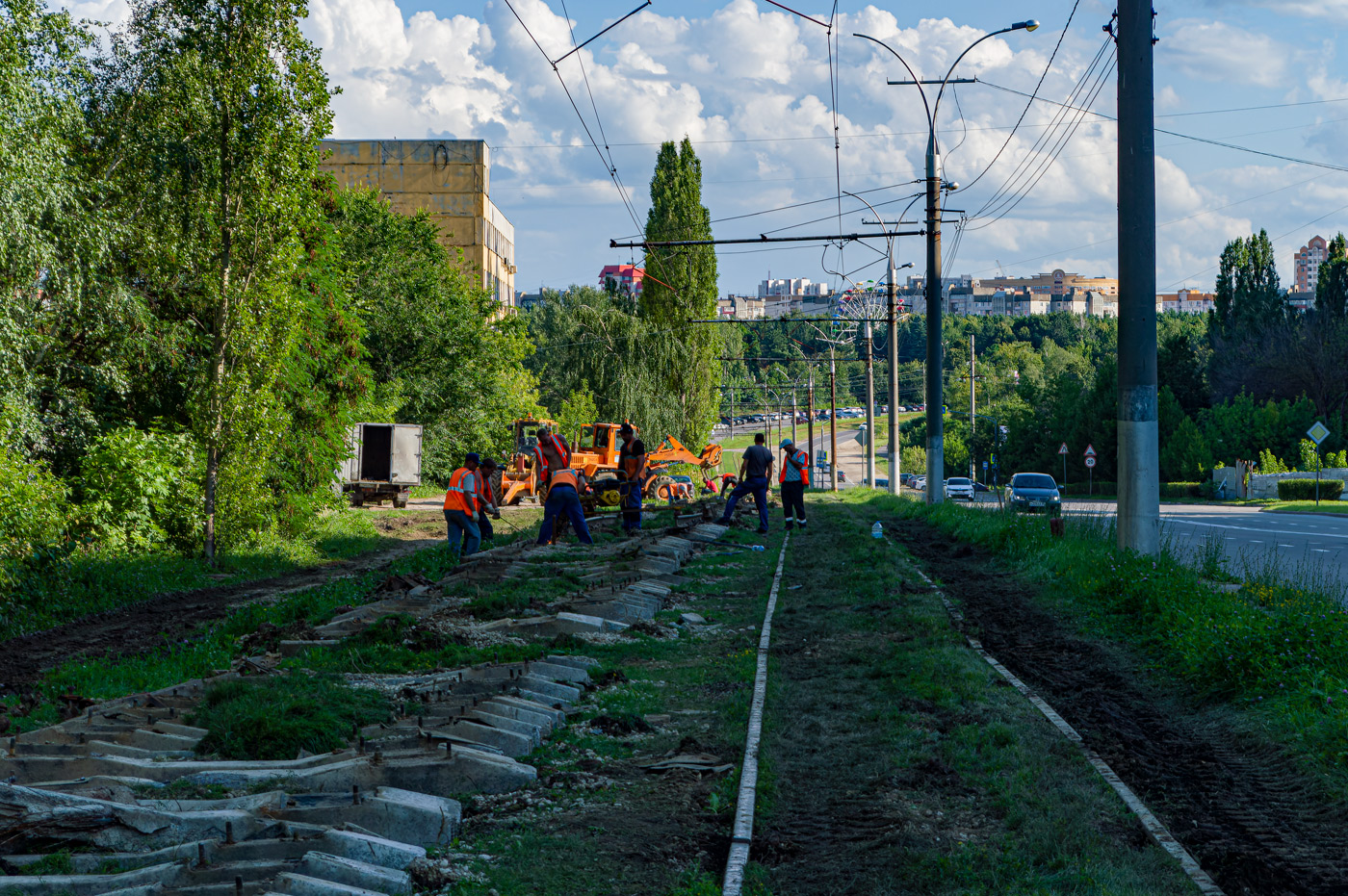 Lipetsk — Repair of the tram line under the concession agreement