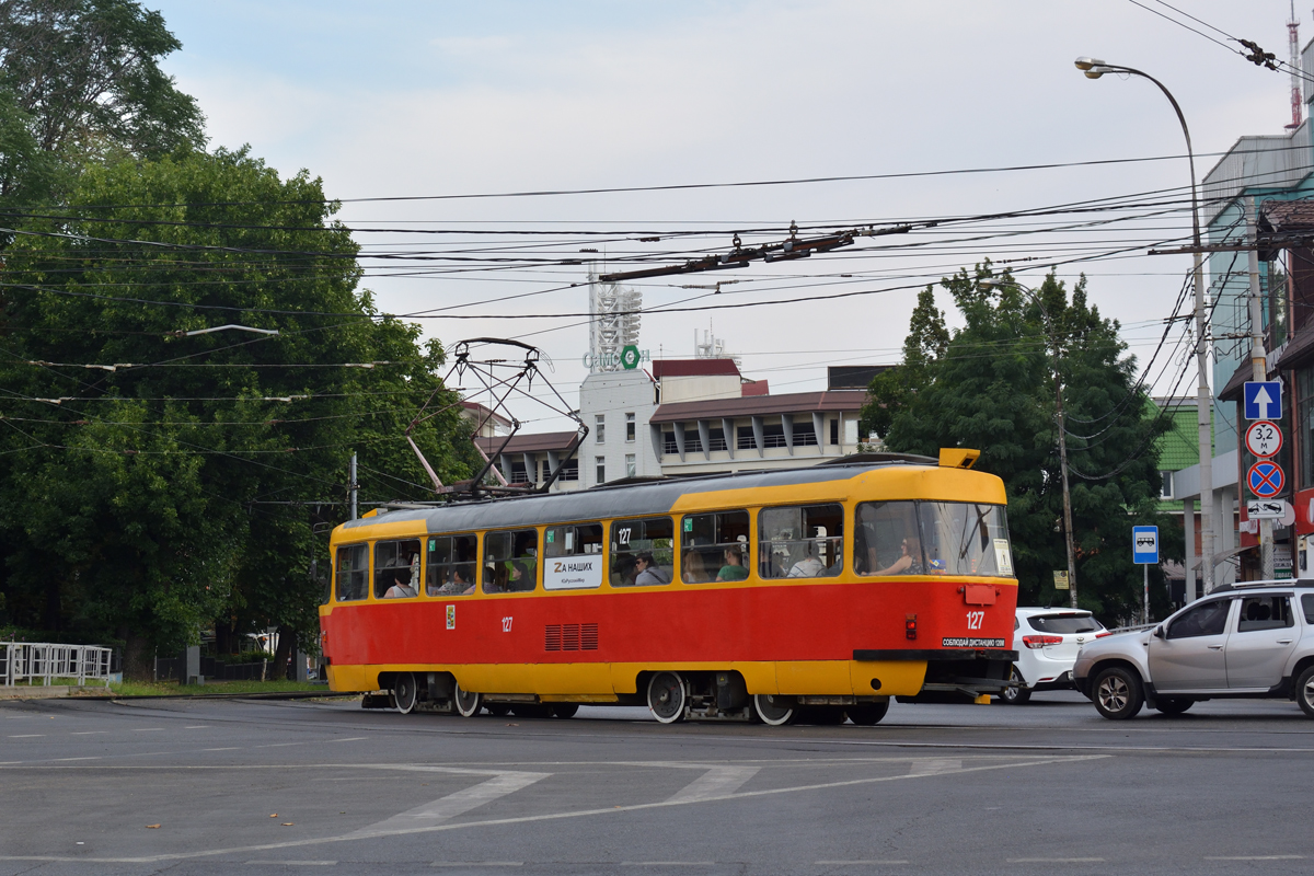 Краснодар, Tatra T3SU № 127