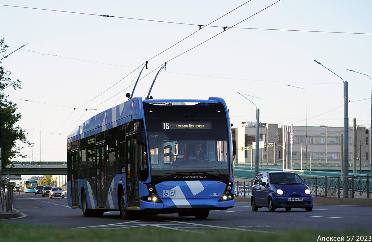Санкт-Петербург, ВМЗ-5298.01 «Авангард» № 5003