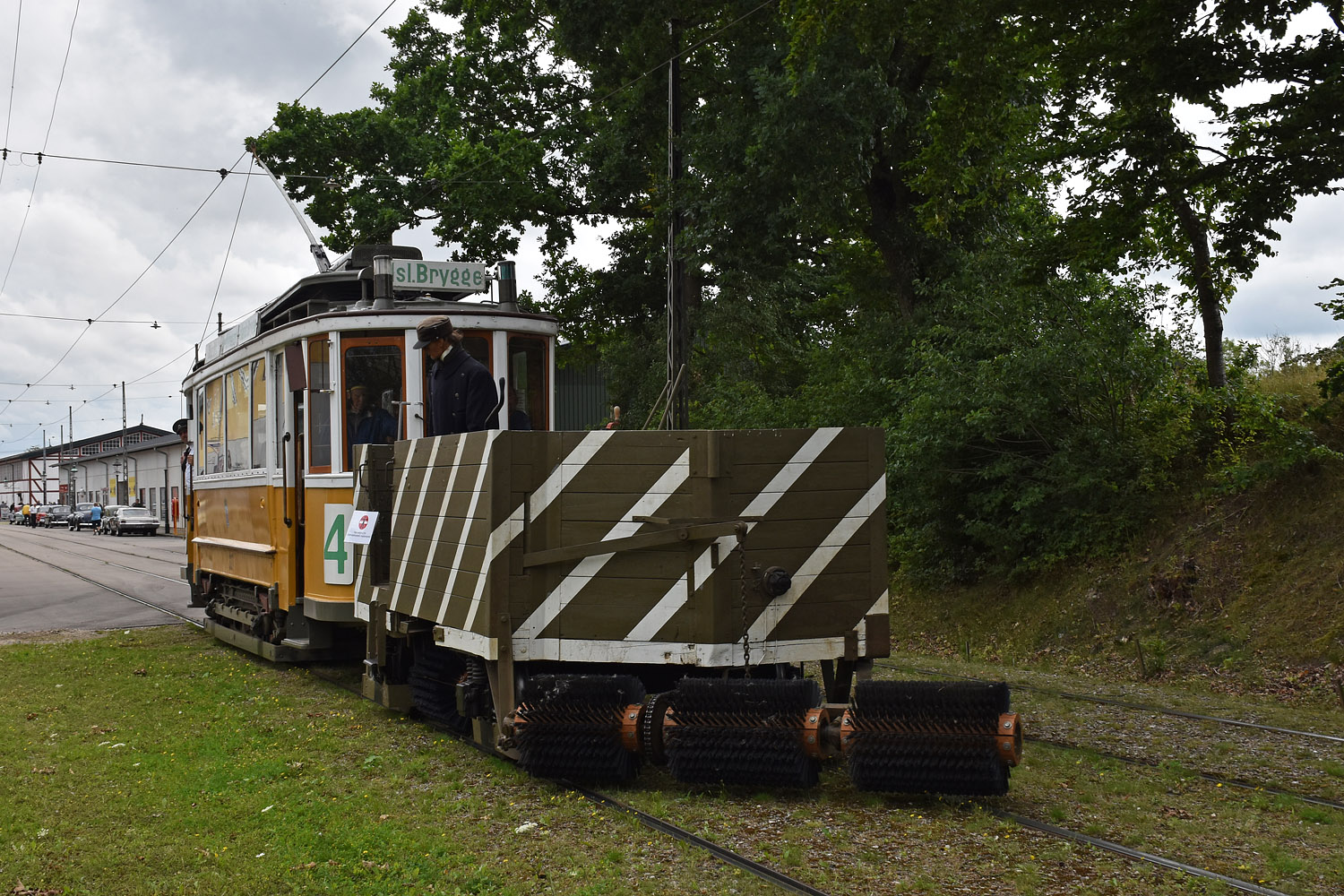 Скьолленесхольм, Двухосный прицепной вагон № S2