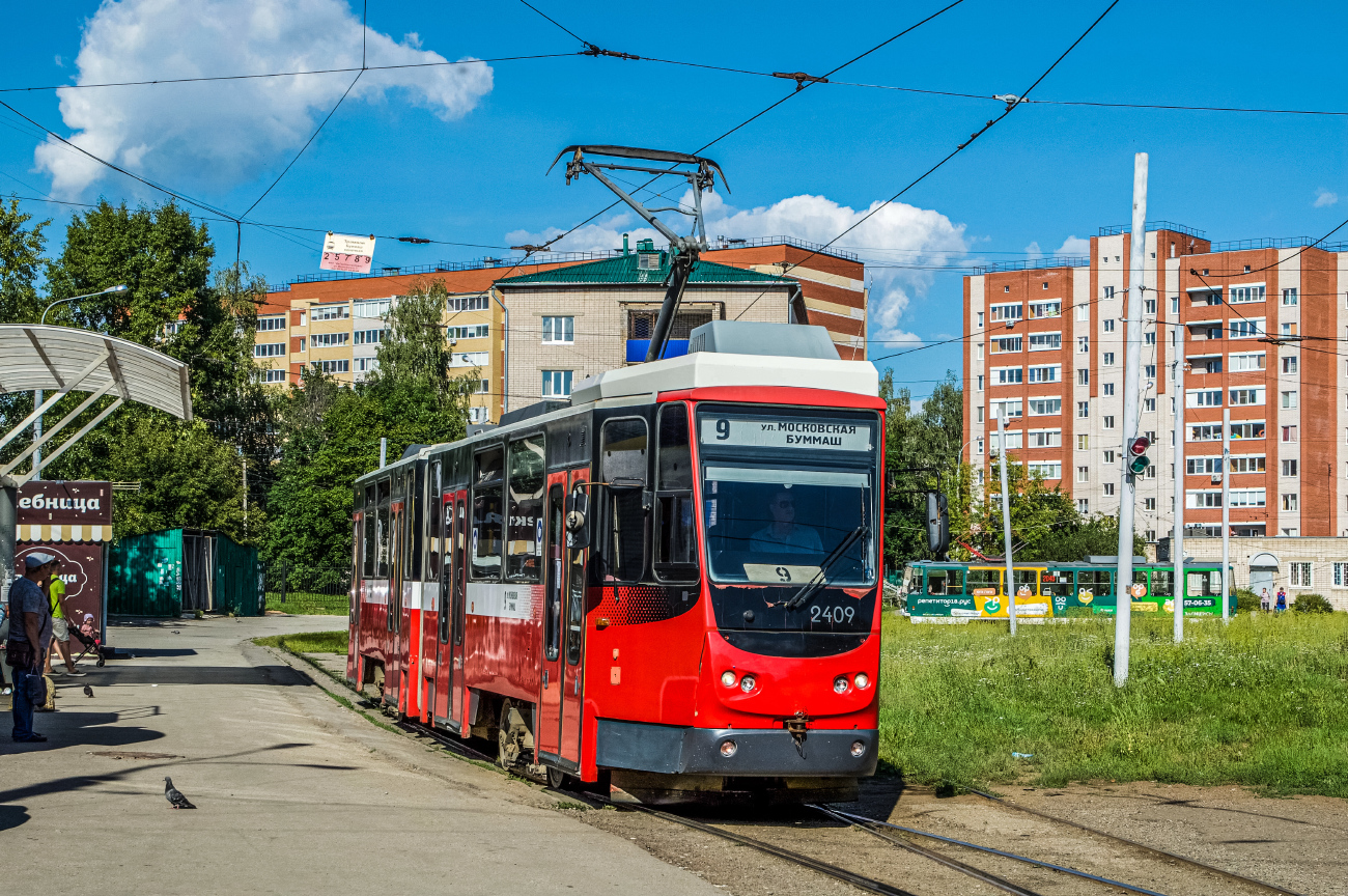 Ижевск, Tatra KT4DM № 2409