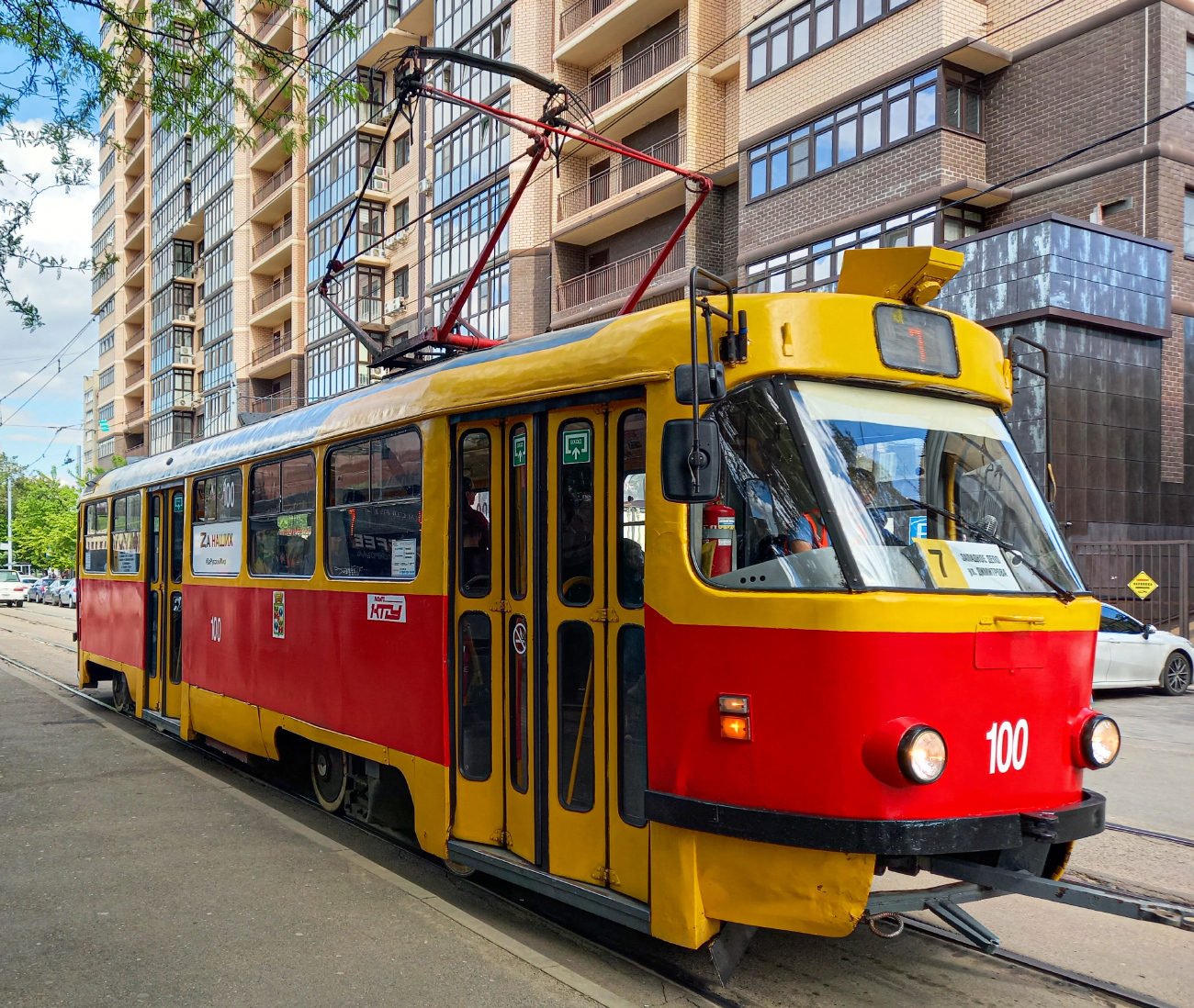 Краснодар, Tatra T3SU № 100