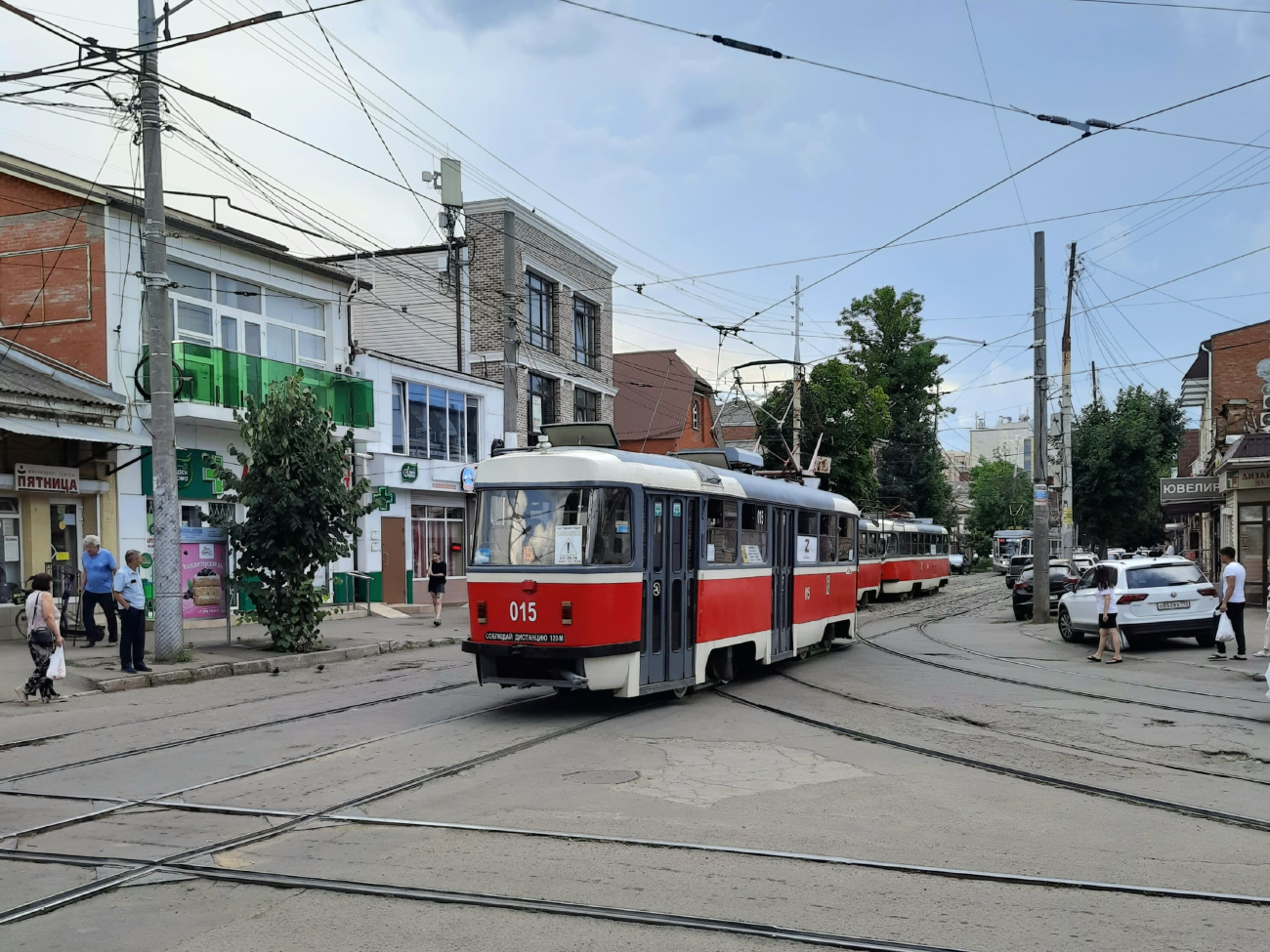 Краснодар, Tatra T3SU КВР ТРЗ № 015