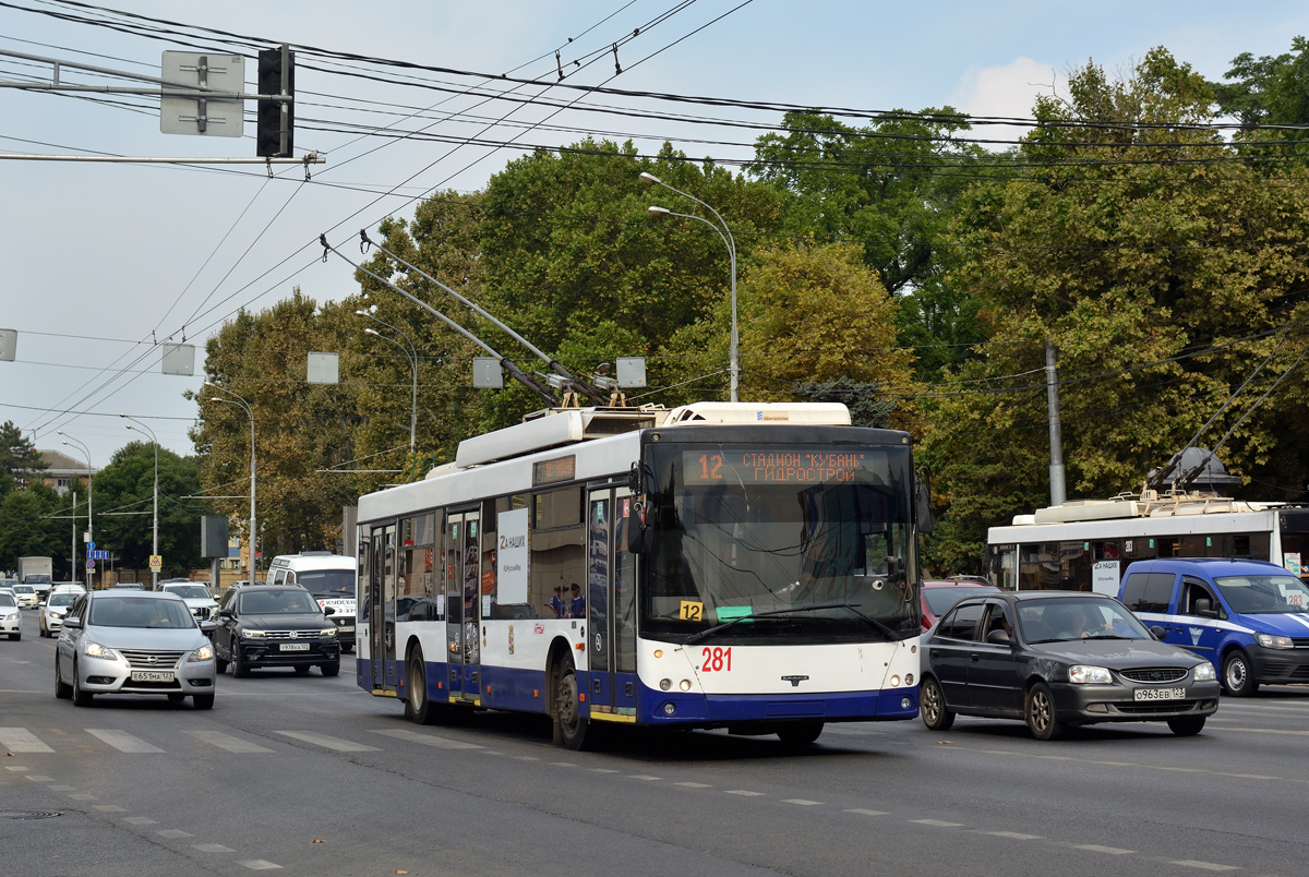 Краснодар, СВАРЗ-МАЗ-6275 № 281