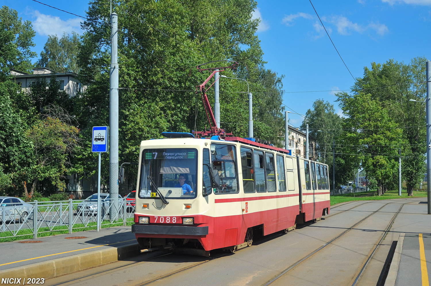 Санкт-Петербург, ЛВС-86К № 7088 Санкт-Петербург, ЛВС-86К № 7088