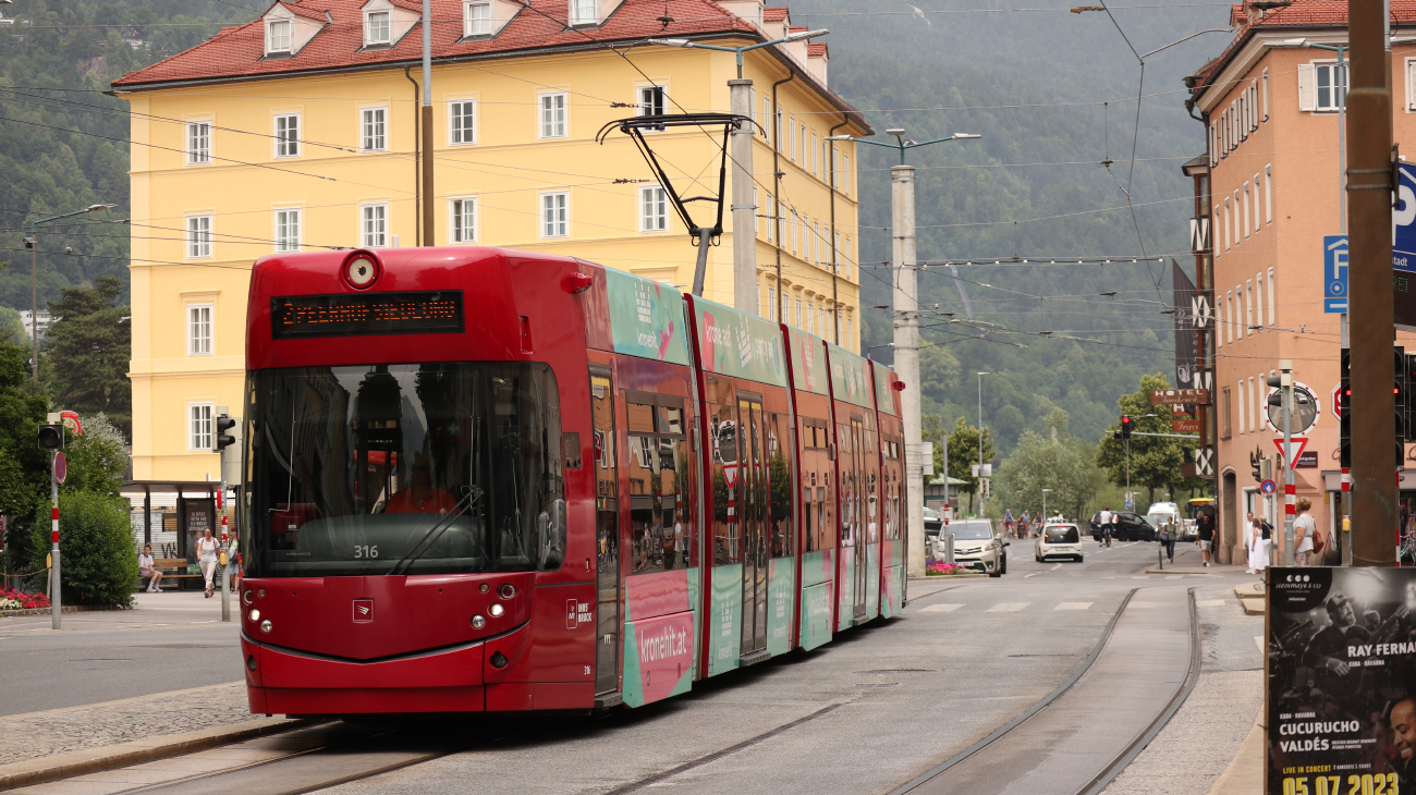 Инсбрук, Bombardier Flexity Outlook № 316