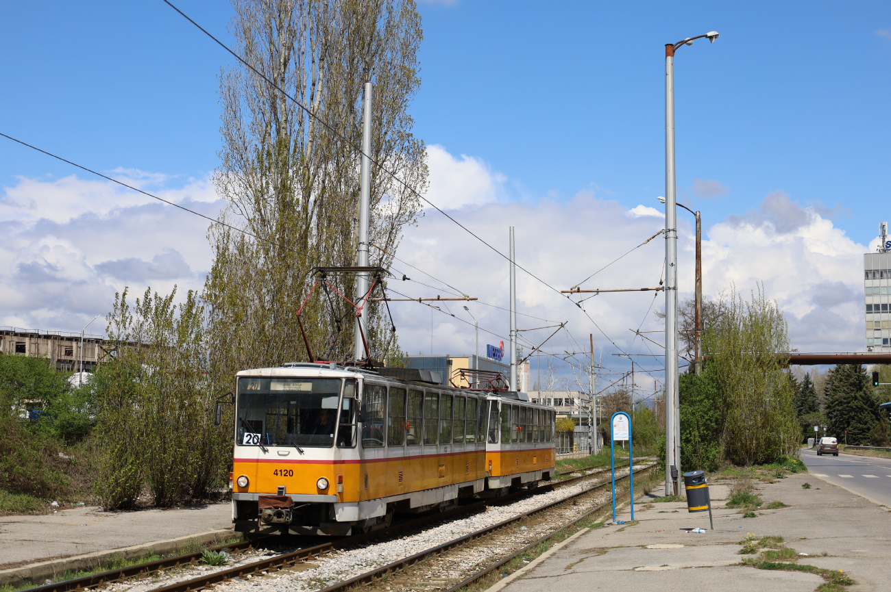 София, Tatra T6B5B № 4120