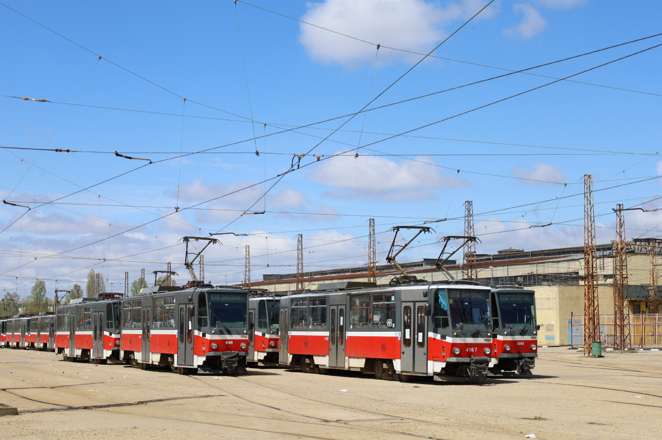 Sofia, Tatra T6A5 N°. 4149; Sofia, Tatra T6A5 N°. 4167 Sofia, Tatra T6A5 N°. 4149; Sofia, Tatra T6A5 N°. 4167