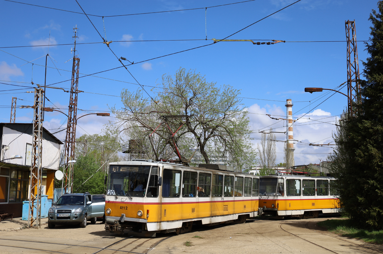 София, Tatra T6B5B № 4112