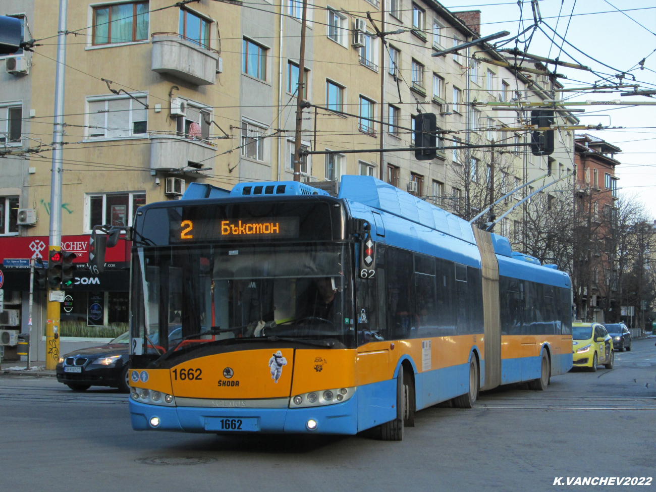 Szófia, Škoda 27Tr Solaris III — 1662