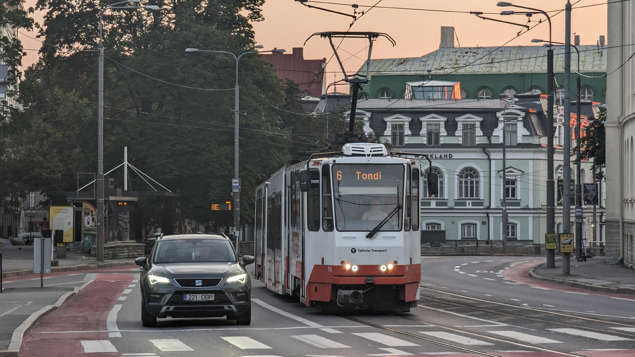 Таллин, Tatra KT6TM № 114