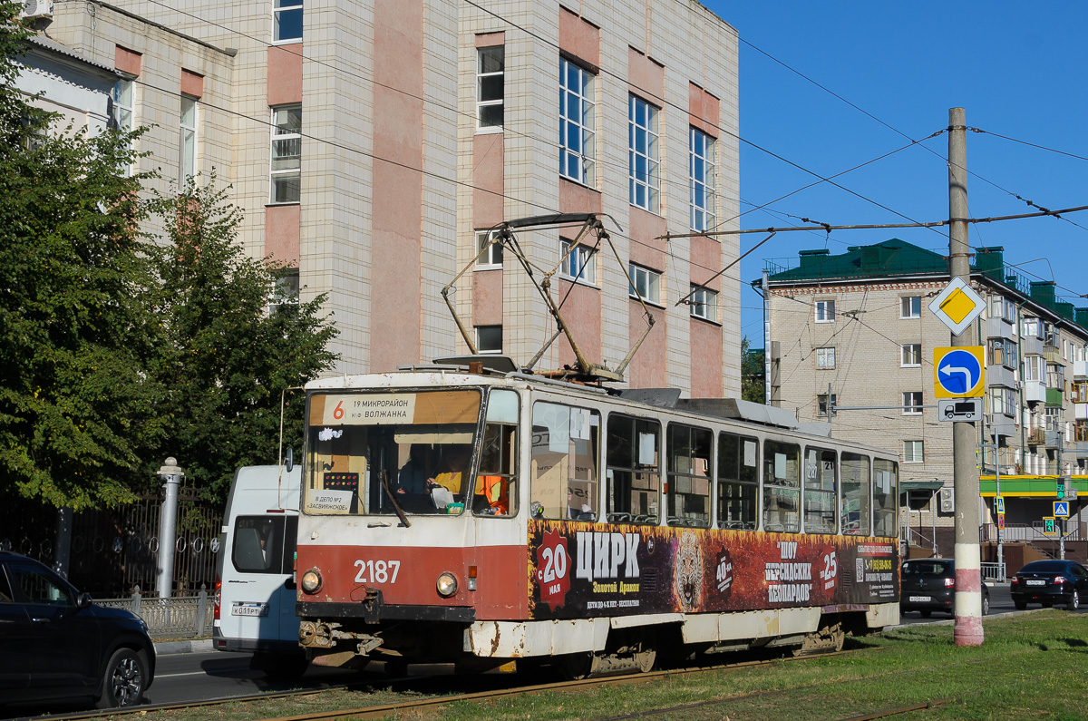 Ульяновск, Tatra T6B5SU № 2187
