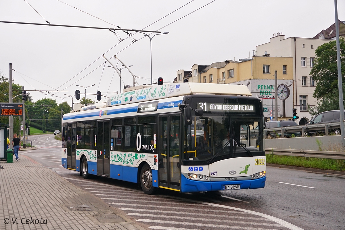 Гдиня, Solaris Trollino III 12 M № 3092