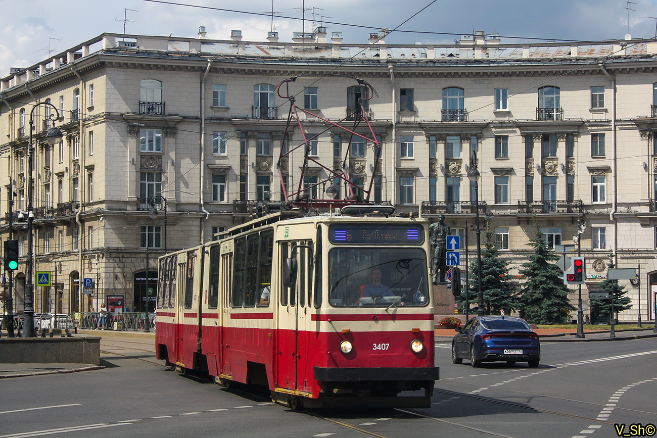 Санкт-Петербург, ЛВС-86К № 3407 Санкт-Петербург, ЛВС-86К № 3407
