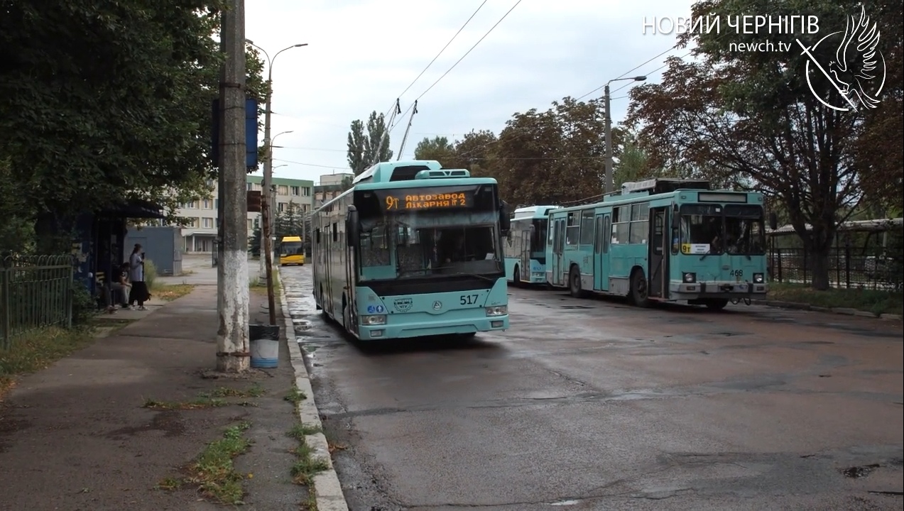 Csernyihiv, Etalon T12110 “Barvinok” — 517; Csernyihiv, YMZ T2 — 468