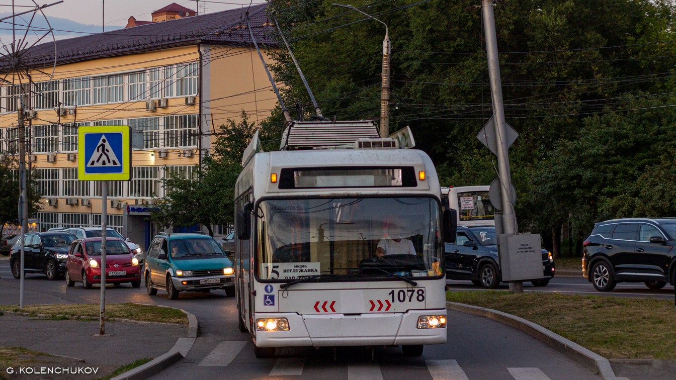 Красноярск, БКМ 321 № 1078