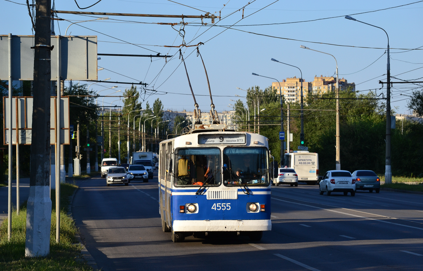 Волгоград, ЗиУ-682Г-016 (012) № 4555 Волгоград, ЗиУ-682Г-016 (012) № 4555