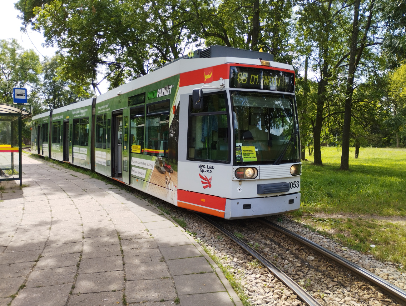 Łódź, Duewag MGT6D Nr. 1053