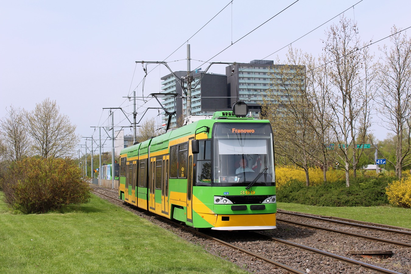 Poznań, Tatra RT6-MF 06 AC č. 399 Poznań, Tatra RT6-MF 06 AC č. 399