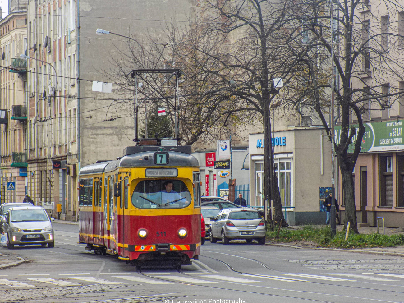 Łódź, Duewag GT8NF № 511