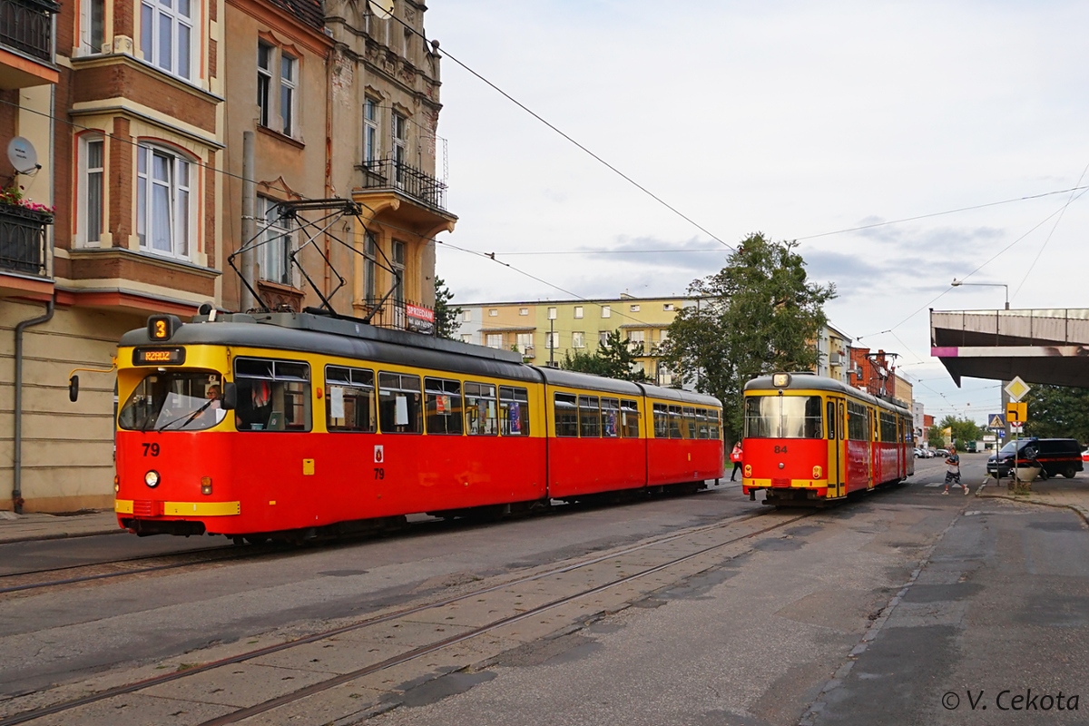 Грудзёндз, Duewag GT8 № 79; Грудзёндз, Duewag GT8 № 84