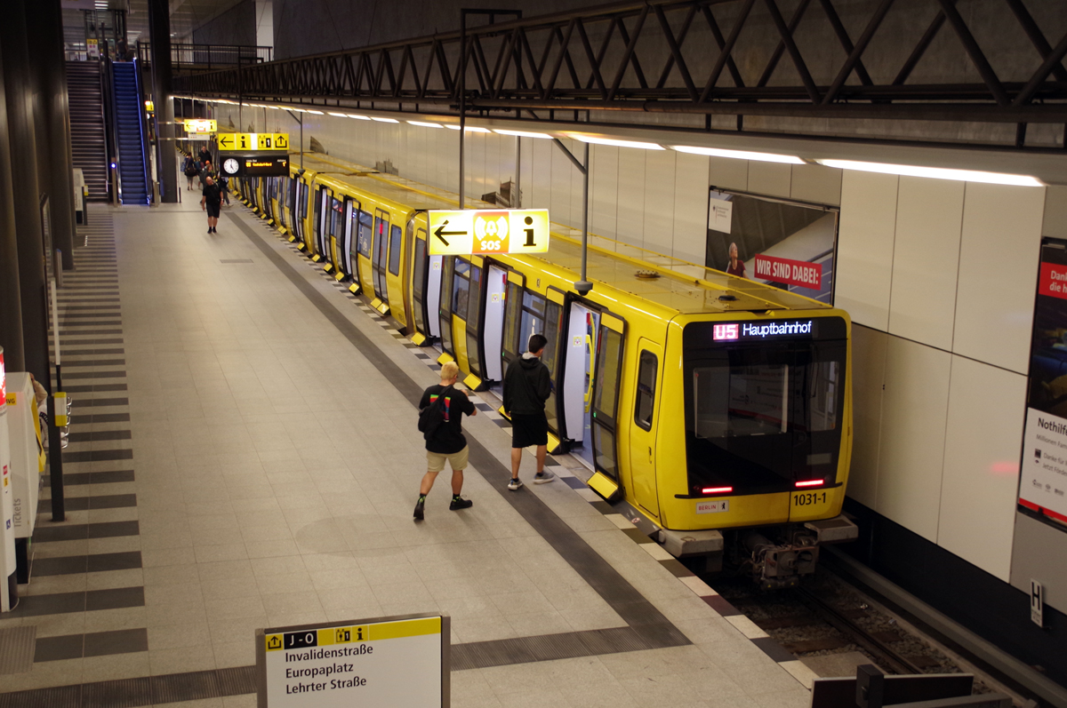 Берлин, BVG IK17 № 1031-1