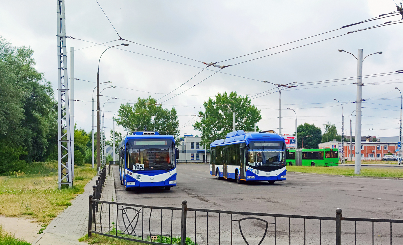 Брест, БКМ 321 № 002; Брест, БКМ 321 № 021