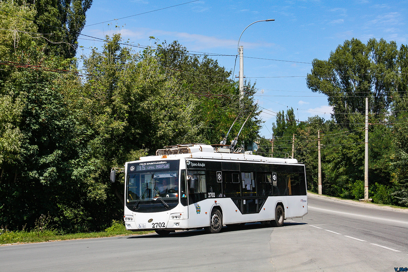 Крымский троллейбус, ВМЗ-5298.01 «Авангард» № 2702 Крымский троллейбус, ВМЗ-5298.01 «Авангард» № 2702