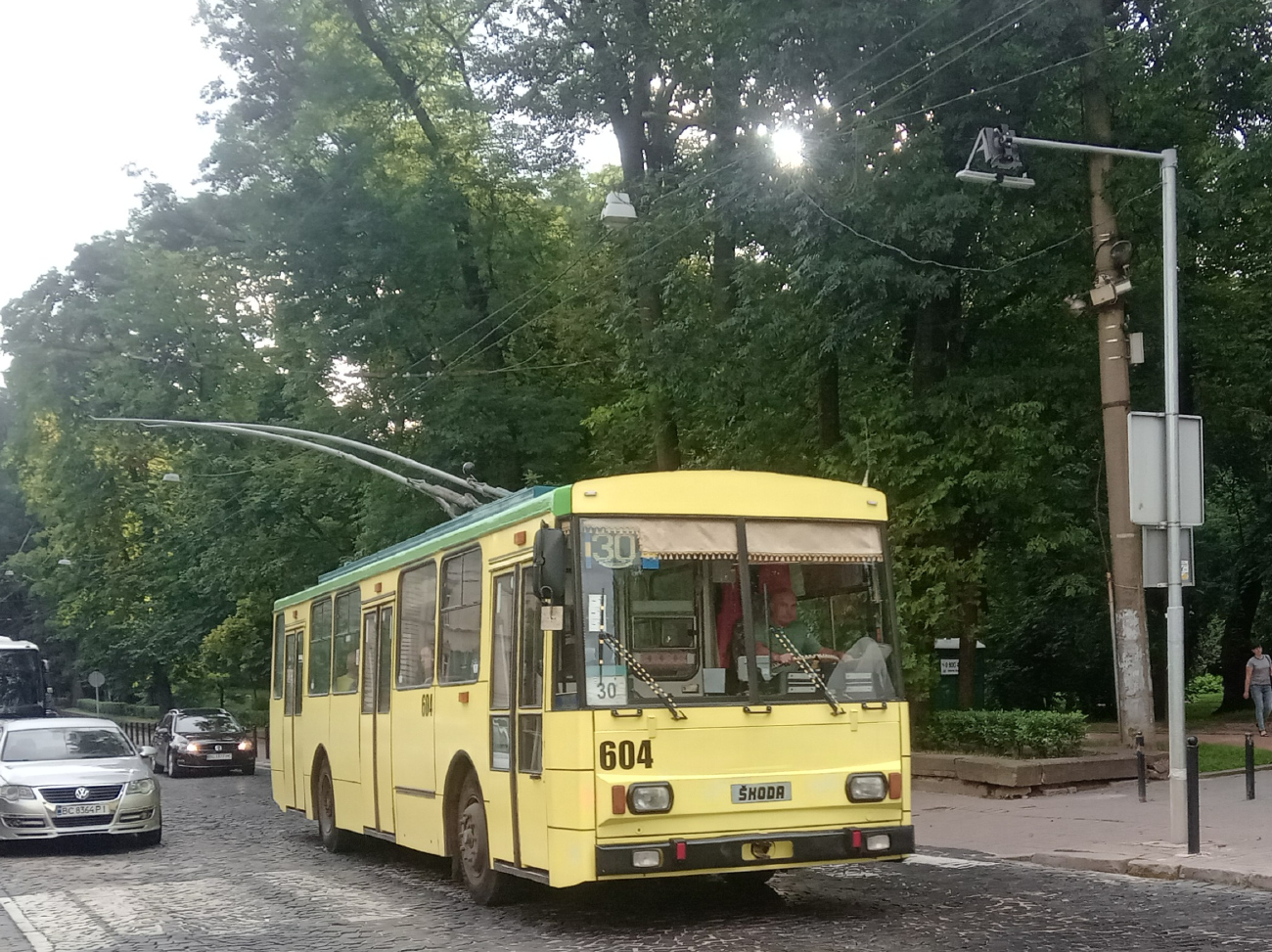 Львов, Škoda 14Tr11/6 № 604