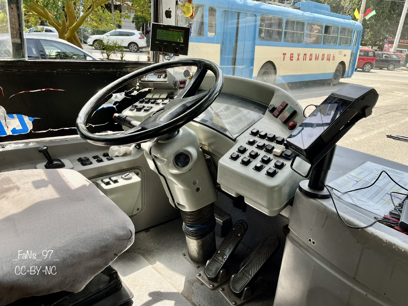 Crimean trolleybus, Bogdan T70110 # 4321