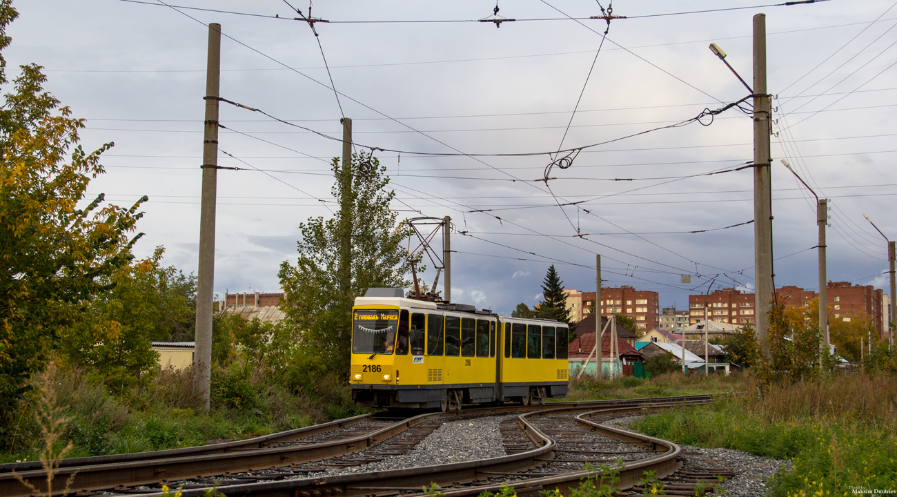 Новосибирск, Tatra KT4DM № 2186