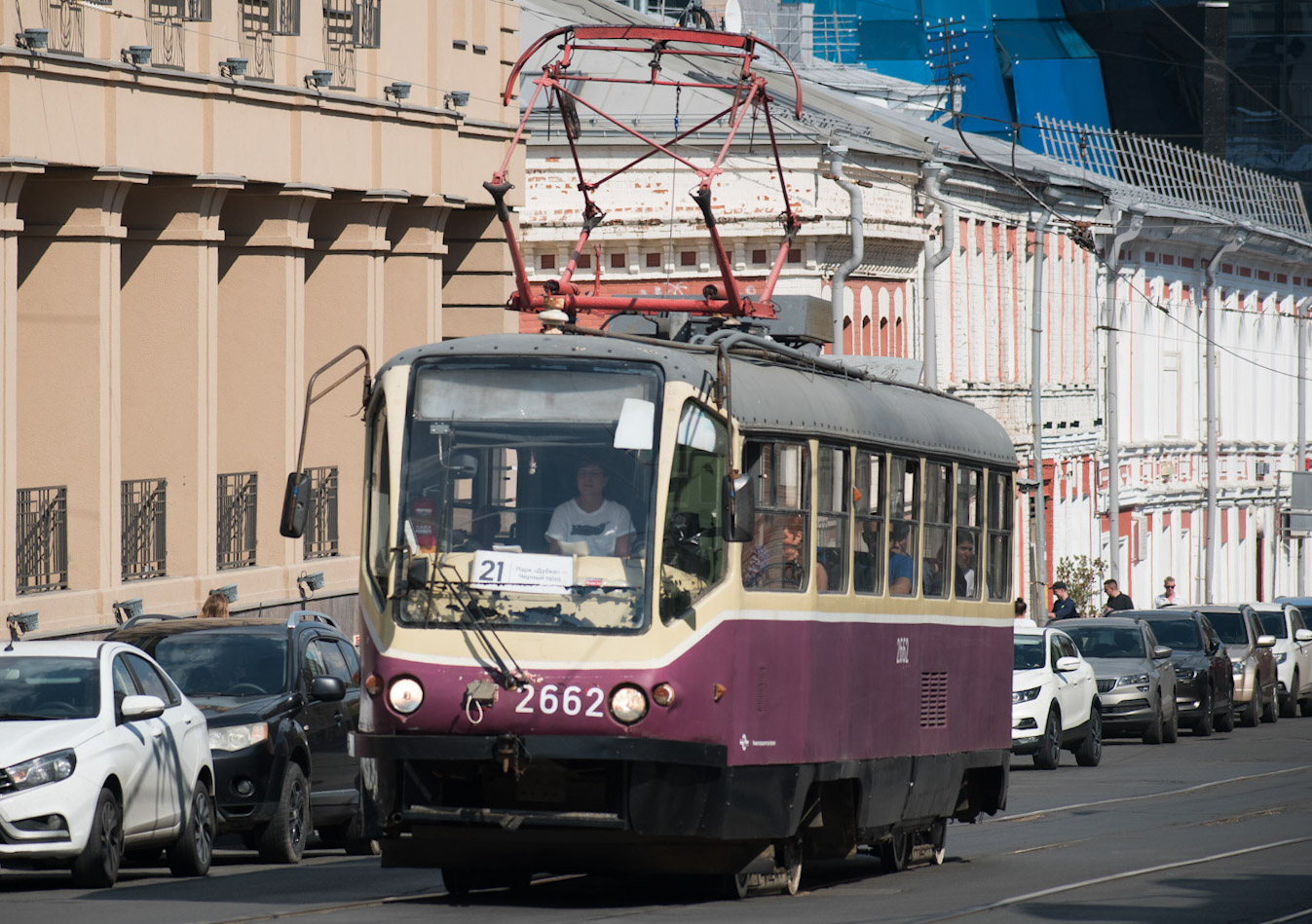 Nizhny Novgorod, Tatra T3SU GOH TRZ # 2662