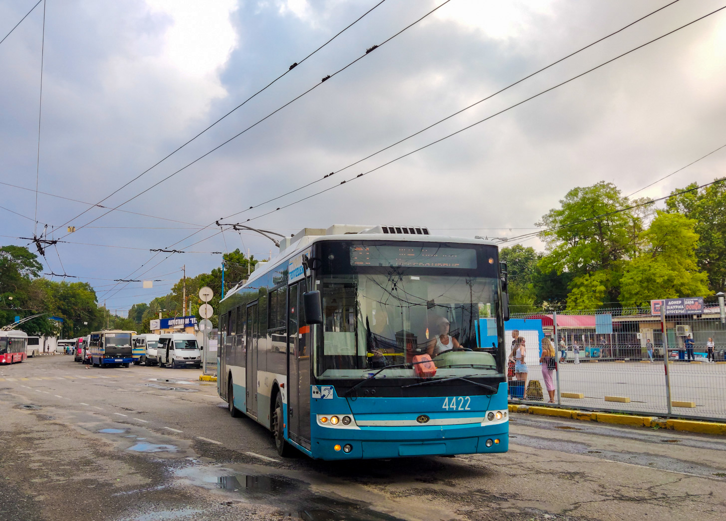 Крымский троллейбус, Богдан Т70115 № 4422