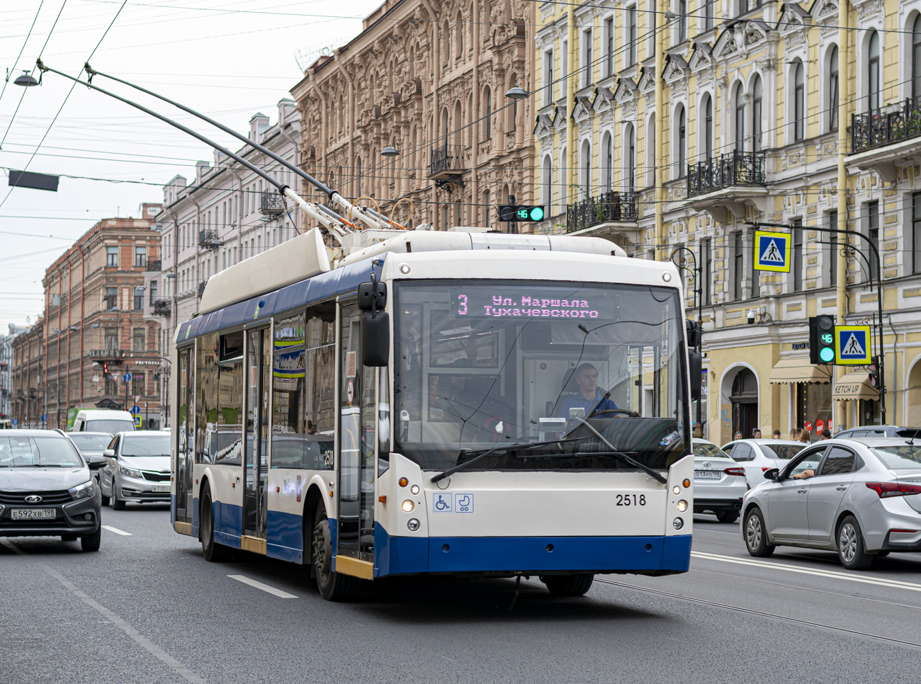 Санкт-Петербург, Тролза-5265.00 «Мегаполис» № 2518