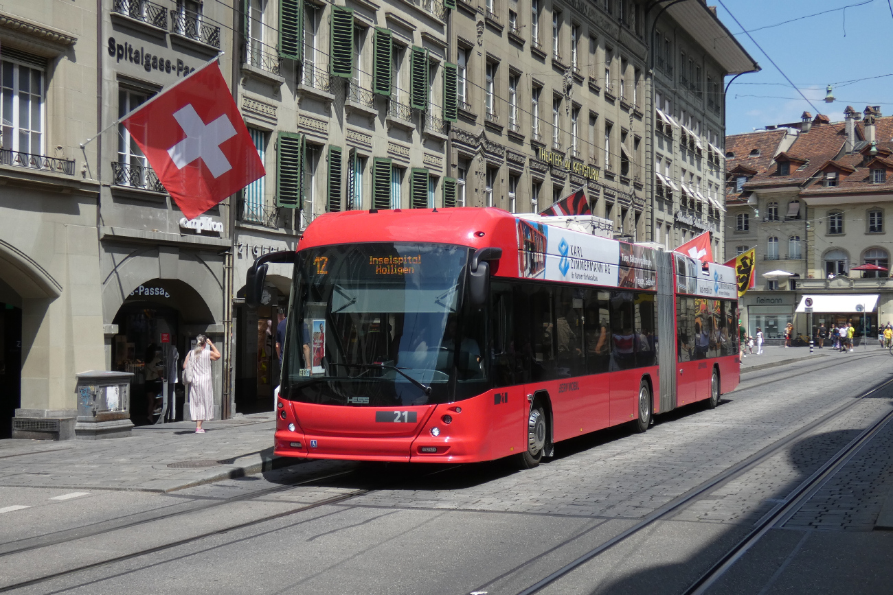 Берн, Hess SwissTrolley 5 № 21