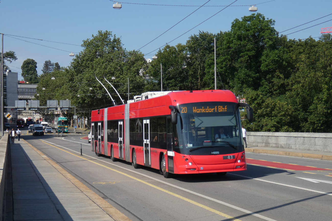 Берн, Hess lighTram (BGGT-N2D) № 43