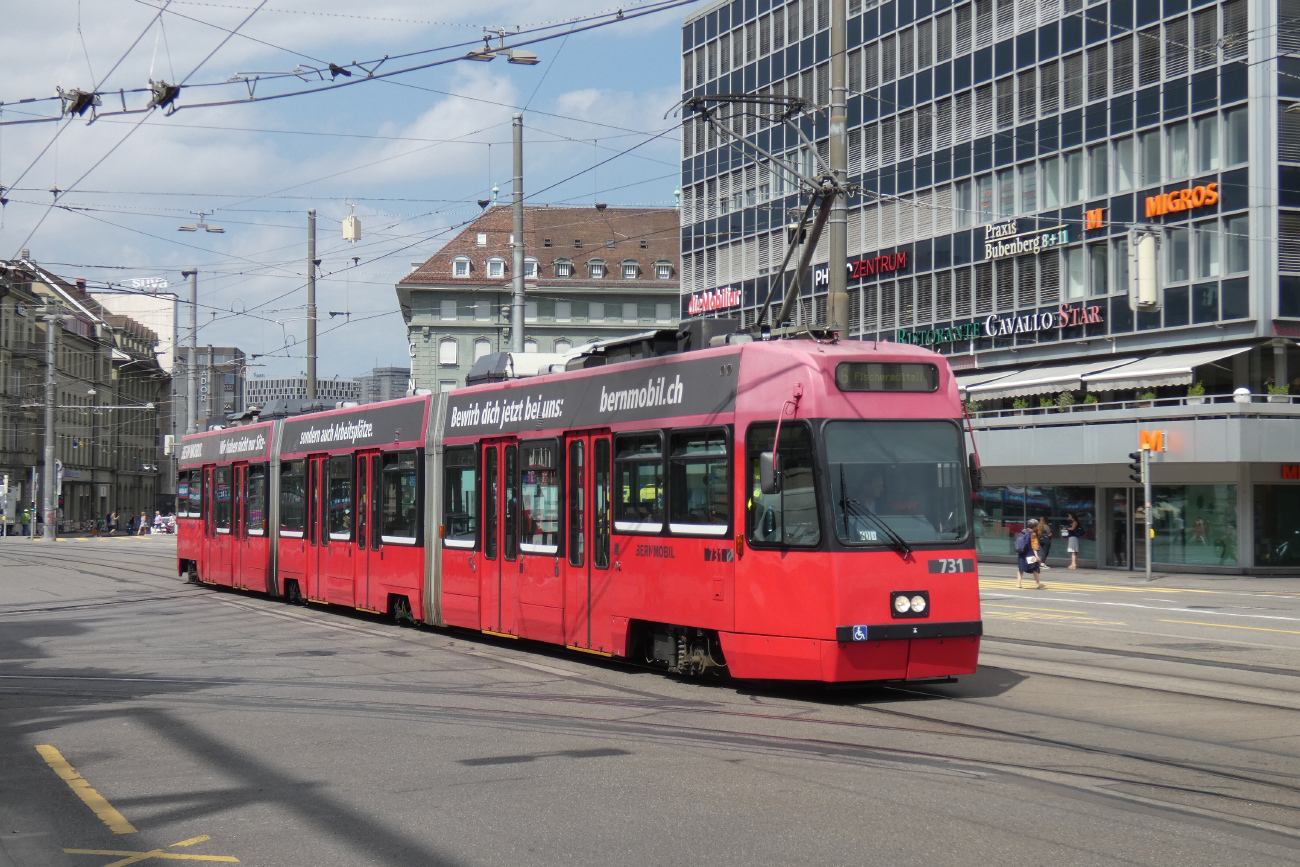 Берн, ACMV/ABB/Duewag Be 4/8 № 731