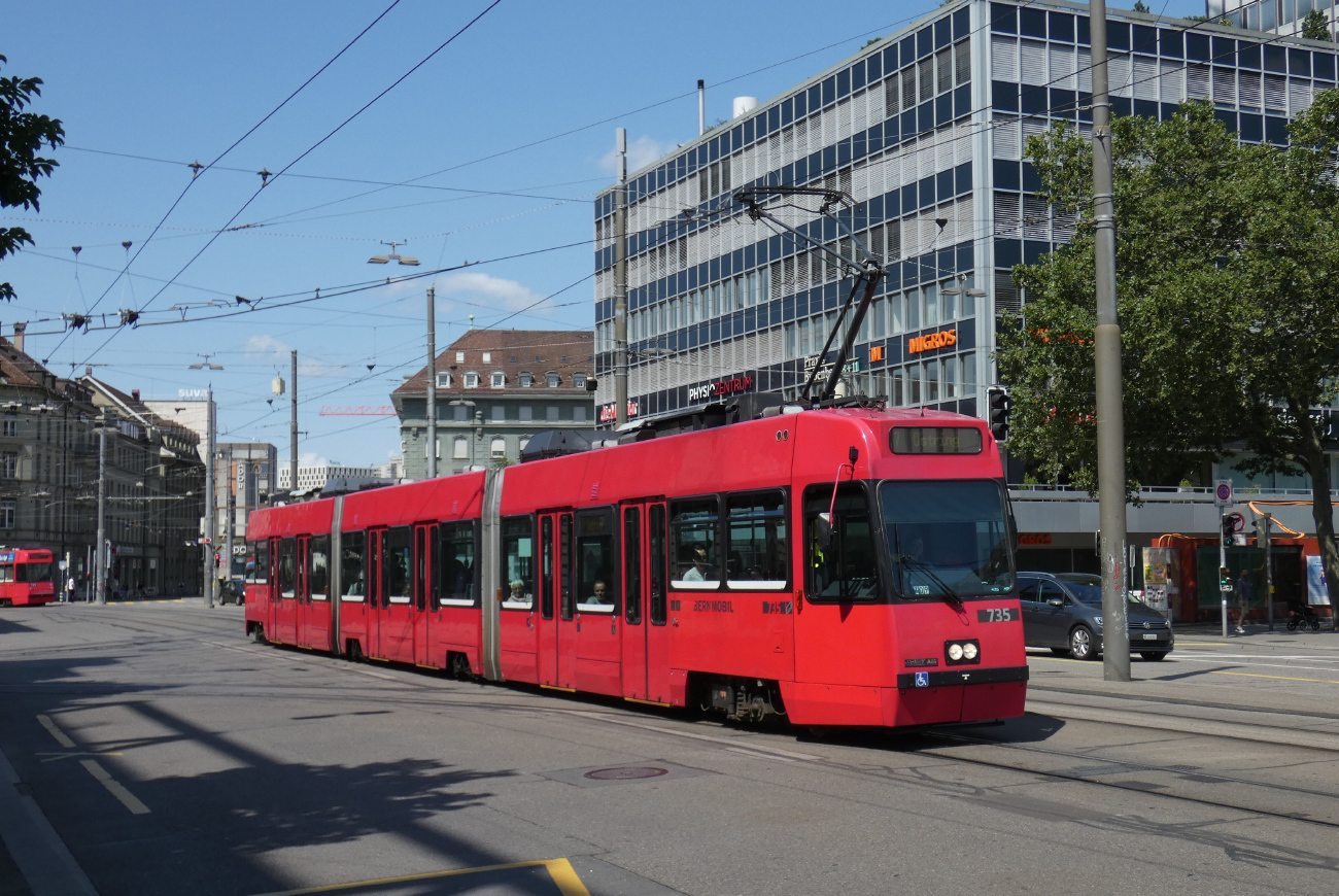 Берн, ACMV/ABB/Duewag Be 4/8 № 735