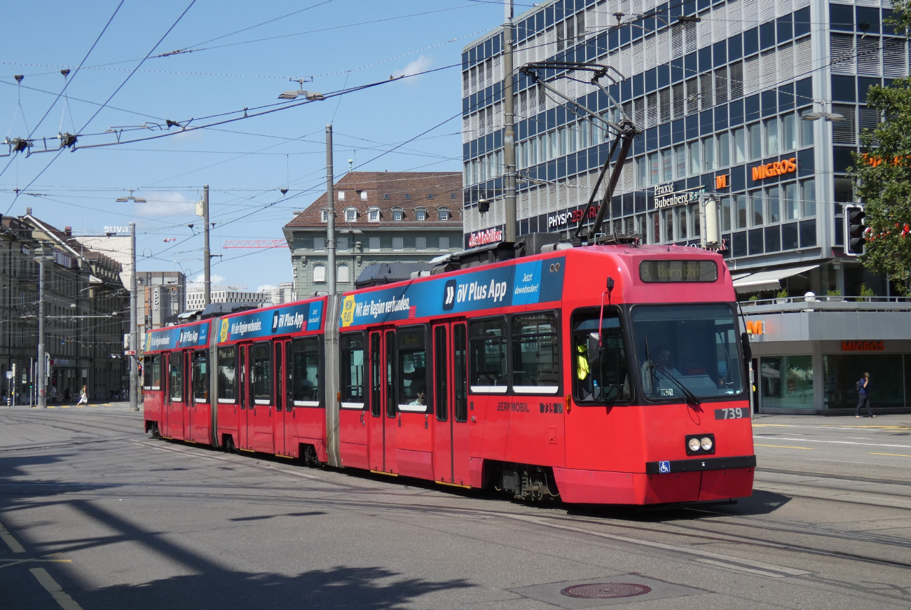 Берн, ACMV/ABB/Duewag Be 4/8 № 739