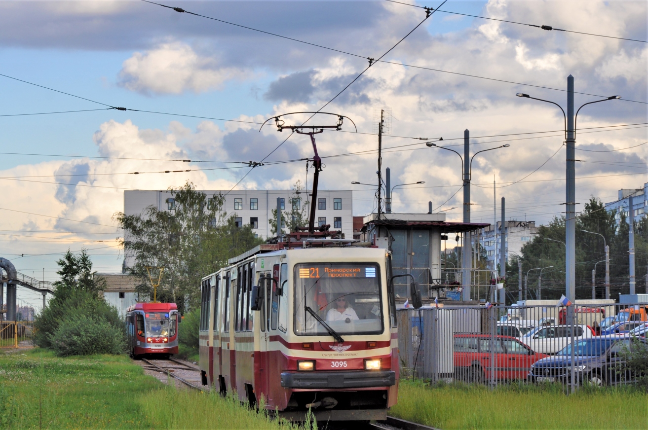 Санкт-Петербург, ЛВС-86К № 3095 Санкт-Петербург, ЛВС-86К № 3095
