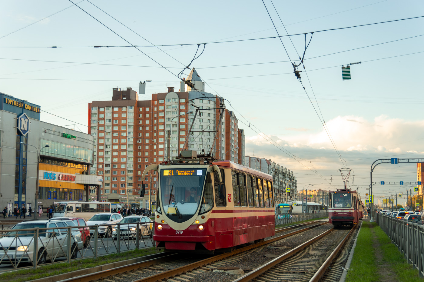 სანქტ-პეტერბურგი, 71-134A (LM-99AVN) № 3919