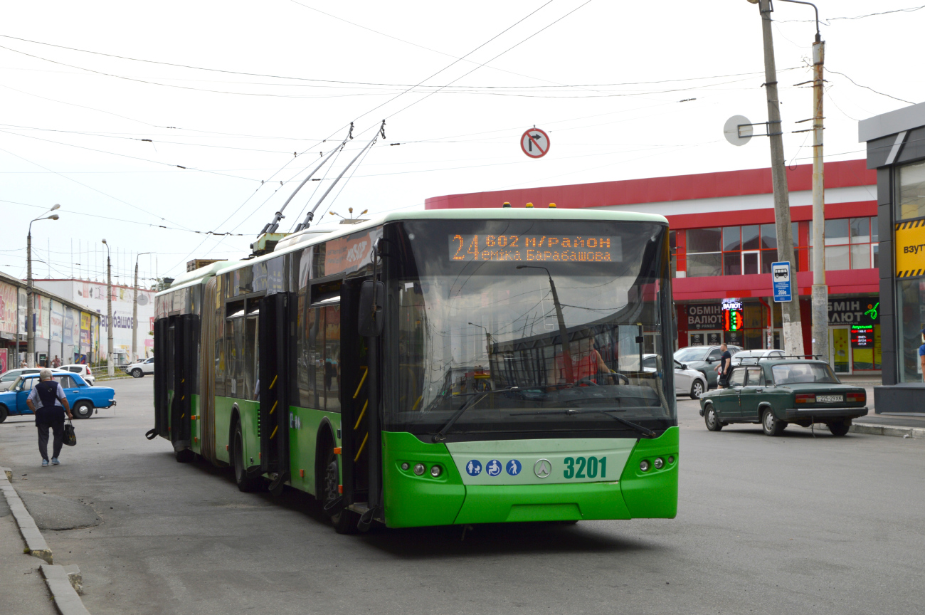 Харьков, ЛАЗ E301D1 № 3201