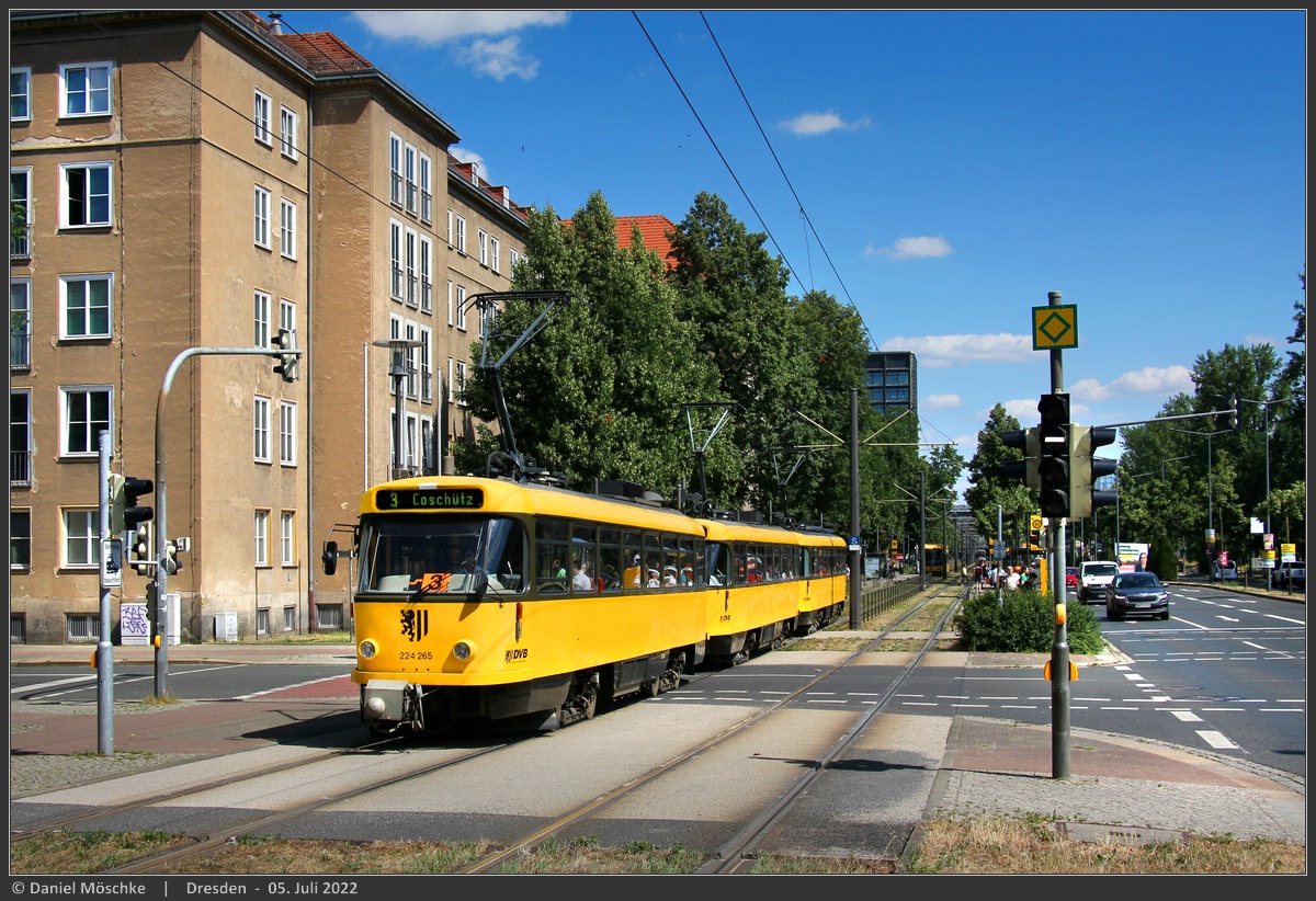 Дрезден, Tatra T4D-MT № 224 265