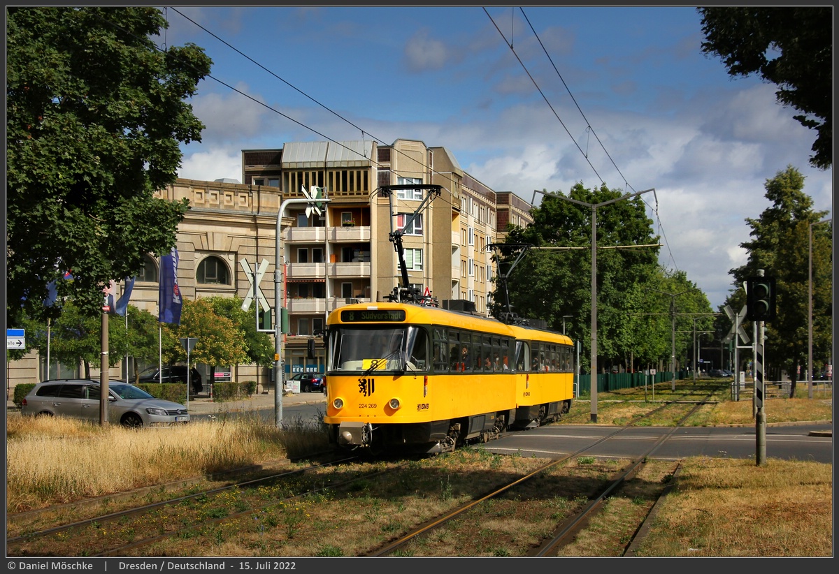 Дрезден, Tatra T4D-MT № 224 269