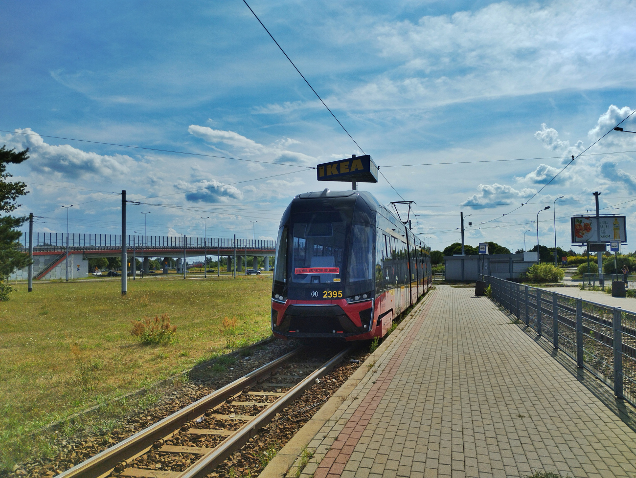 Łódź, Modertrans Moderus Gamma LF 06 AC № 2395 Łódź, Modertrans Moderus Gamma LF 06 AC № 2395