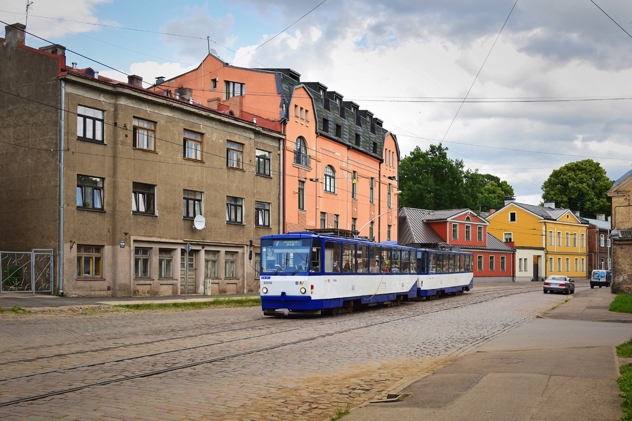 Рига, Tatra T6B5SU № 32036